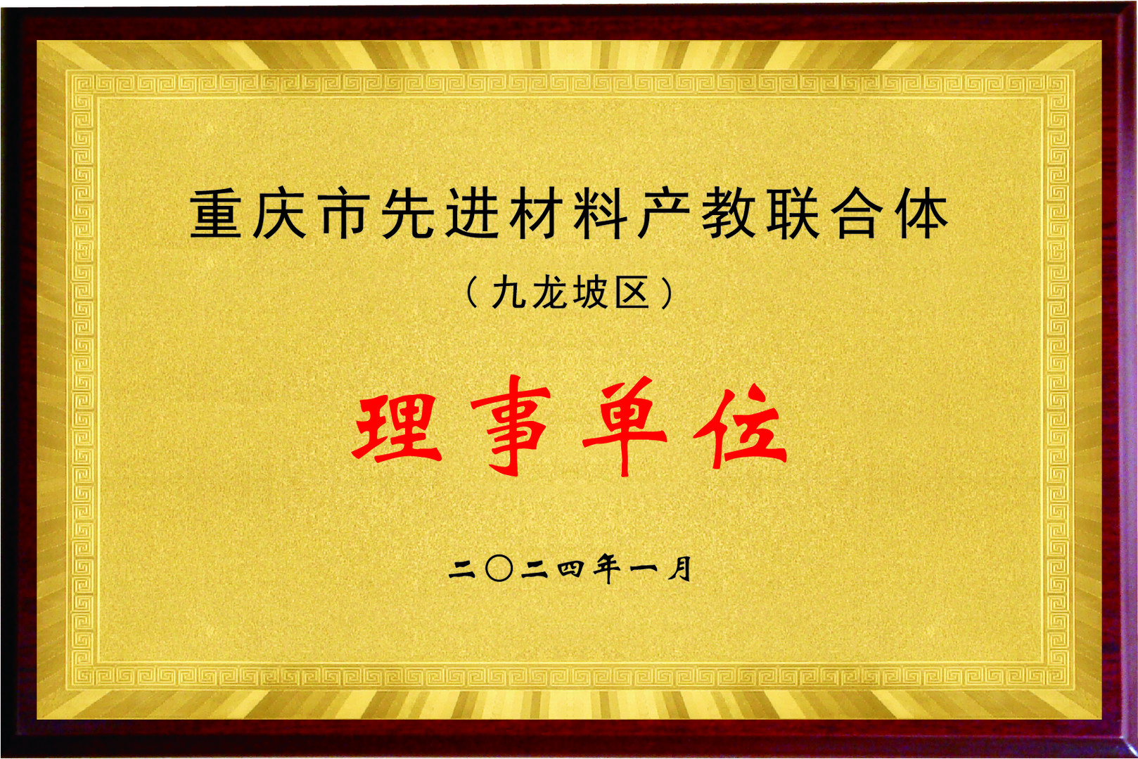 重庆市先进材料产教联合体理事单位